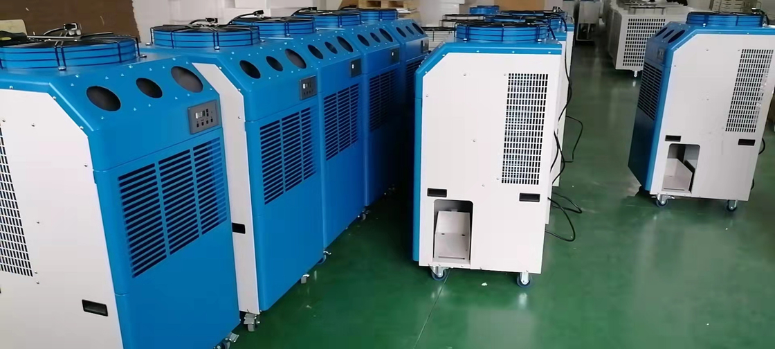 6.5KW スポット冷却エアコン 高流量R410A携帯冷却機 設置なし