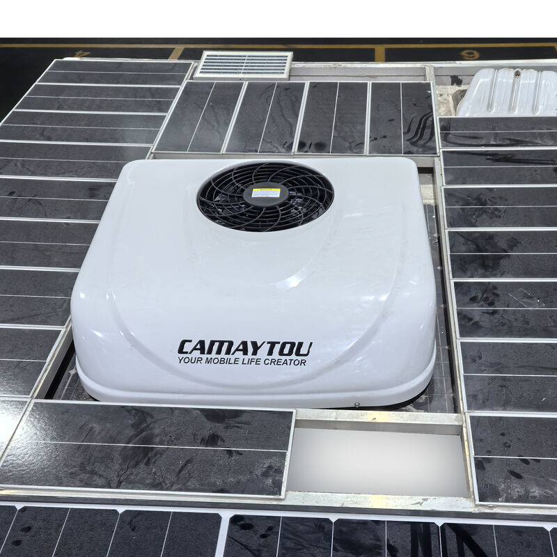 12 ヴォルト 12v Rv エアコン AC ユニット エアコン システム 12 ヴォルト 24v 48v キャラバン キャンピングカー バン モーターホーム 12v